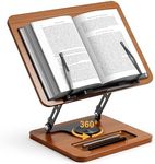 Book Stand for Reading, 360° Rotati