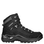 LOWA Renegade Gore-Tex® Mid Men's Hiking Shoes, black, 10.5 CA