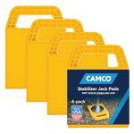 Camco 44595 4 Pack Stabilizer Jack Pad