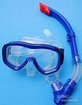 Horoly Adult Combo of Surf Rider Swim Snorkel Swimming Diving Face Mask for Underwater Sports Diving Swimming