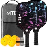 Pickleball Paddles Set of 2, USAPA 