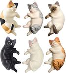 Cute 6 Pack Fun Cat Refrigerator Ma