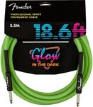 Fender Glow in The Dark Cable Instrument Cable 5.5 m Green