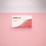 Scarxgen Silicone Gel Sheet | Scar Sheet | Scars, Cuts and Scrapes, Laparoscopic scar | Reusable and Washable Sheet | Keloid and Hypertrophic scar I Visible scar reduction (3CMX20CM(BOX OF 1 UNIT))