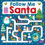 Maze Book: Follow Me Santa