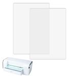 2Pcs/1 Pair Cutting Pads Compatible with BSP & BS Switch Plus Die Cutting Machine,Clear Polycarbonate Plastic Cutting Plates,Pads Die Cutting Plates for Embossing Crafting （12 3/4 x 8 3/4 x 1/8 inch）