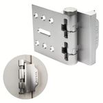 FlipLok High Security Door Lock - 10X Stronger Than a Deadbolt, Keypad Lock, Silver, Keyless