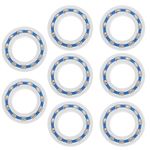 The Lord of the Tools 8PCS Wheel Ball Bearings Compatible with Polaris Pressure Pool Cleaners 180 280 Replace Part C-60 C60 Cleaning Tools Attachments