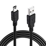 Controller Charger Cable for PS3, Extra Long 3M Magnetic Ring Mini USB Data Charging Cable for Sony Playstation 3/ PS3 Slim/PS Move Controllers GoPro,HD,Dash Cam,MP3 Player Digital Cameras