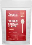 Judee’s Vegan Cheddar Flavor Powder 11.25oz - 100% Non-GMO, Vegan, Gluten-Free & Nut-Free - Great Dairy Cheese Powder Alternative - Made in USA - Use in Sauces, Seasonings, and Soups