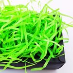 Wanna Party Green Paper Shreds, Shredded Paper for Gift Packaging, Box & Basket Filler, Paper Grass for Decorative Packing, 30 Grams