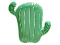 Homyne Ceramic Spoon Rest for Stove Top, Cactus Cute Spoon Rest for Kitchen Counter, Cooking Spoon Holder for Kitchen Counter (Cactus)