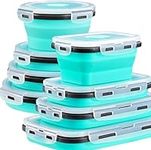 8 Pack Collapsible Food Storage Con