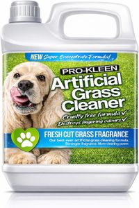 Pro-Kleen Artificial Grass Cleaner for Dogs, 4-in-1 Concentrate, 1L – Fresh Cut Grass Scent