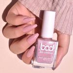 BAD COMPANY Nail Polish 10ML, No Toxin Nail Lacquer, Long Lasting, Chip Resistant, Vegan, Quick Dry & Cruelty-Free Nail Paint Enamel, Glossy Finish Natural Nude 57