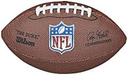 Wilson NFL MINI REPLICA American Football, Mixed Leather, Mini-Size, Brown, WTF1631XBNFL