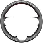 MEWANT DIY Hand Stitch PU Carbon Fiber Artificial Leather Steering Wheel Wrap for Toyota Camry Corolla RAV4 Avalon