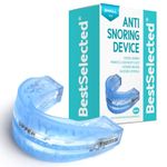 Anti Snoring Mouth Guard Device: Effective Anti Snoring Device Mouth Guard - Adjustable Anti Snoring Devices Sleeping Snore Stopper Mouthpiece - Stop Snoring Aids for Women Men (Blue-Small)