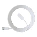 Arlo Indoor Magnetic Charging Cable - Arlo Certified Accessory - 8 ft, Works with Arlo Ultra, Ultra 2, Pro 3, Pro 4, Go 2 and Pro 3 Floodlight Cameras Only, White - VMA5000C