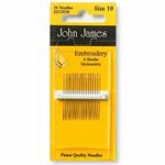 Pack of Embroidery Needles Size 10