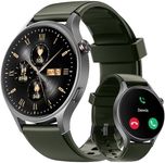 aeac Smart Watch for Women, AMOLED Ultra-Clear Screen Activity Trackers with Heart Rate/Sleep/SpO2 Monitor, Smartwatch for iPhone/Samsung/Android, 110+ Sport Modes (Army Green, S/M/L, Army Green)
