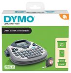 Dymo LetraTag LT-100T Label Maker Portable Label Printer With QWERTY Keyboard Silver Ideal For The Office Or At Home