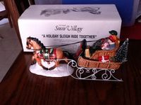 Department 56 the Original Snow Village "A Holiday Sleigh Ride Together"