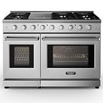 COSTWAY 48 Inches Natural Gas Range