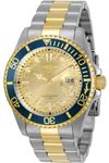 Invicta Men's Pro Diver Quartz Watch, Two-Tone, 43mm, Diver,Quartz Watch