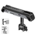 NEEWER 2 In 1 Top Handle/Side Handle, Camera Cage Video Rig Handle with 360° Rotatable NATO Rail Clamp, 1/4" Threads, Cold Shoes, 3/8" Threads with ARRI Locating Holes, Compatible with SmallRig, CA018