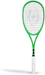 Harrow Sports Vibe Squash Racquet | Used by World Champion Karim Abdel Gawad | Carbon-Graphite Composition for Ultimate Performance | 140g Lightweight | Professional Squash Racket in Lime-Black