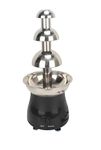 SUKHDHAM Chocolate Fountain For Easter Party Stainless Steel Melting Heating Machine Pot 1 Lts 3 Tier Melt Dipping BBQ Sauce Strawberries Household Machine. 1 pcs