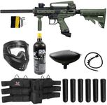 Maddog Tippmann Cronus Tactical Titanium CO2 Paintball Gun Marker Starter Package - Black/Olive