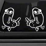 Dick Butt Figure - 2 Pack - Vinyl decal sticker funny meme reddit dickbutt