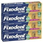 Ultra Max Hold Plus Scope Secure Denture Adhesive for Full and Partial Denture Wearers, 1.8oz 4 Pack