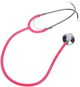 YF-ANEN Real Working Stethoscope for Kids Role Play Doctor Game (Pink )