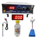 Lab Junction Conductivity Meter Table Top Digital Conductivity Meter in 5 Ranges LJ - 611 as per Quality Standards