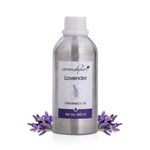Aromahpure Fragrance Oil |500ml|Pack of 1|Lavender Aroma Oil for Home Fragrance|Best for Aromatherapy|Helps in concentration & meditation|Used in Diffusers, Candles, Air Fresheners, Soaps.