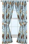 Jay Franco Disney Pixar Cars Tune Up 84" Decorative Curtain/Drapes 4 Piece Set (2 Panels, 2 Tiebacks)