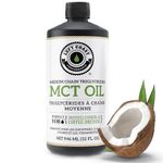 32oz MCT Oil from Sustainable Coconuts 60/40 C8/C10 Pure MCT OIl- Keto, Paleo Approved. Independently Quality Tested Left Coast Performance