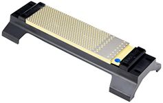 DMT WM8CX-WB Coarse/Extra-Coarse Duo Sharp Plus Bench Stone with Base, Grey, 8-Inch