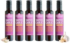Sonoma Gourmet: Sautéed Garlic Flavored Olive Oil | 100% California Extra Virgin Olive Oil | 8.5 FL OZ (Pack of 6)