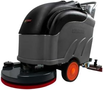 RT50D+ 22" Width Self-Propelled Floor Scrubber Dryer Machine with Traction Drive, 14.5 Gal Sewage Tank, 36,000 sqft/h, 3.5 hours Fast Charging