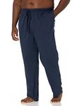 Amazon Essentials Men's Knit Pajama Pant, Navy, Large