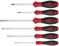 Wiha SoftFinish® SL/PZ Screwdriver Set, 6 Piece