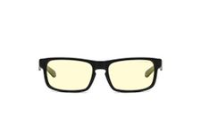 Gunnar Gaming and Computer Eyewear - Enigma, Frame Colour: Onyx, Lens Tint: Amber (Blocks 65% Blue Light & 100% UV Light) - Blue Light Blocking Glasses - Patented lens - Reduce eye strain & dryness