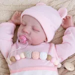 Milidool Realistic Reborn Baby Dolls That Looks Real-Lifelike Soft Body Newborn Baby Dolls, 18 Inch Girl Doll Handmade Real Life Baby Dolls with Gift Box for Kids Age 3+