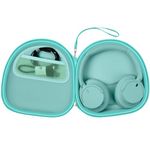 PAIYULE Case Compatible with Sony WH-CH720N WH-CH520 Noise Canceling Wireless Headphones Bluetooth Over The Ear Headset, Carrying Storage for JBL Tune 510BT/ for Edifier W820NB Plus (Box Only) (Green)