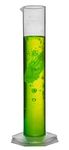 EISCO 500mL Graduated Cylinder - Premium Polypropylene, Hexagonal Base - Class B, 5mL Graduation