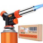 Anteecana Culinary Professional Kitchen Cooking Torch, Upgrade Butane Torch for Cooking, Adjustable Flame with Reverse Use（Butane Gas Not Included）